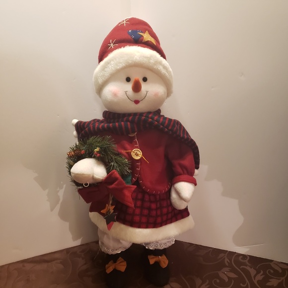 Betty Blizzard Christmas Stand Alone Door Greeter - Picture 1 of 4
